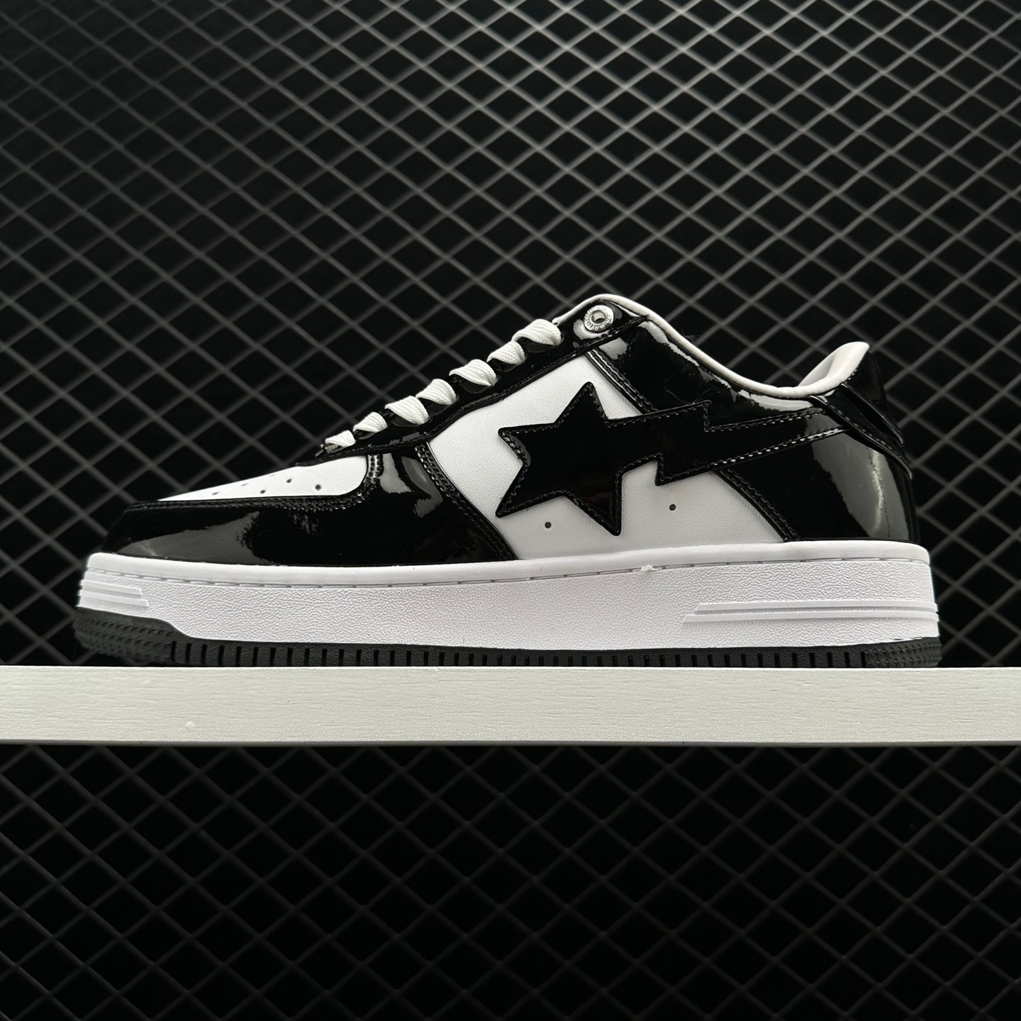 A BATHING APE Bape Sta Black White 1I70191002 BLK - Premium Sneakers for Fashion Enthusiasts A BATHING APE Bape Sta Black White 1I70191002 BLK - Premium Sneakers for Fashion Enthusiasts