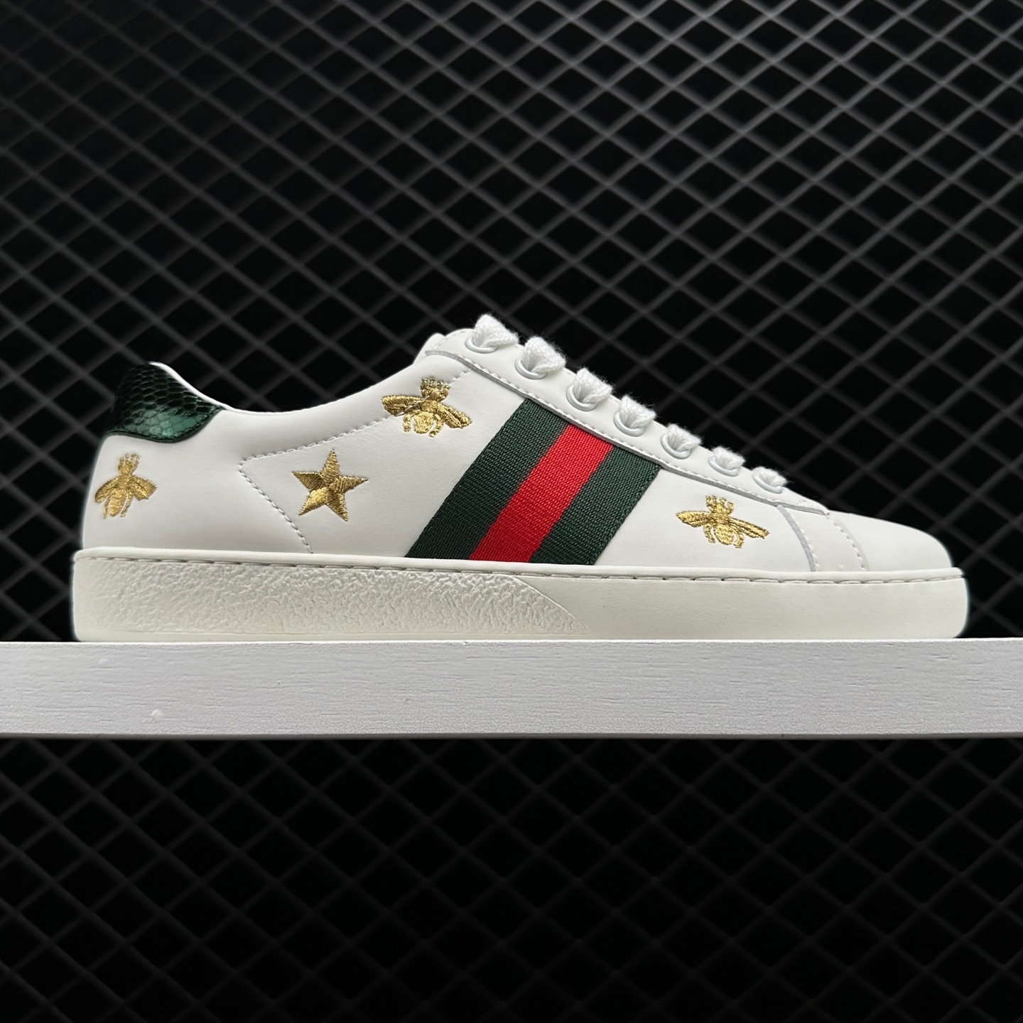 Gucci Ace Bees and Stars 386750 A38F0 9073 | Stunning Designer Sneakers