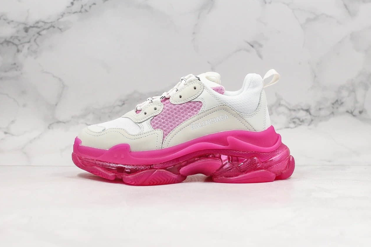 Balenciaga Triple S White Pink 544351-W0901-4107 | Premium Sneaker