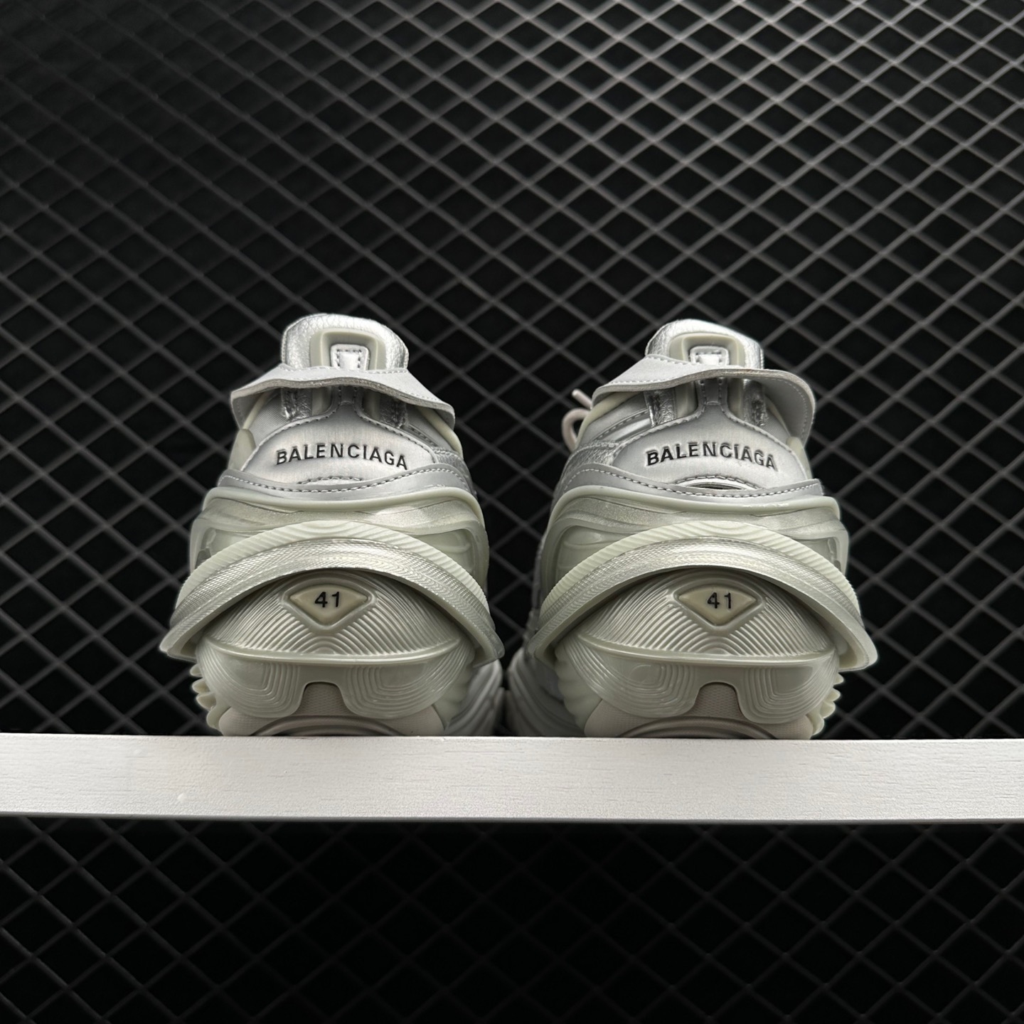 Balenciaga Wmns Tyrex Low 'Silver' Sneakers - Premium Quality Footwear