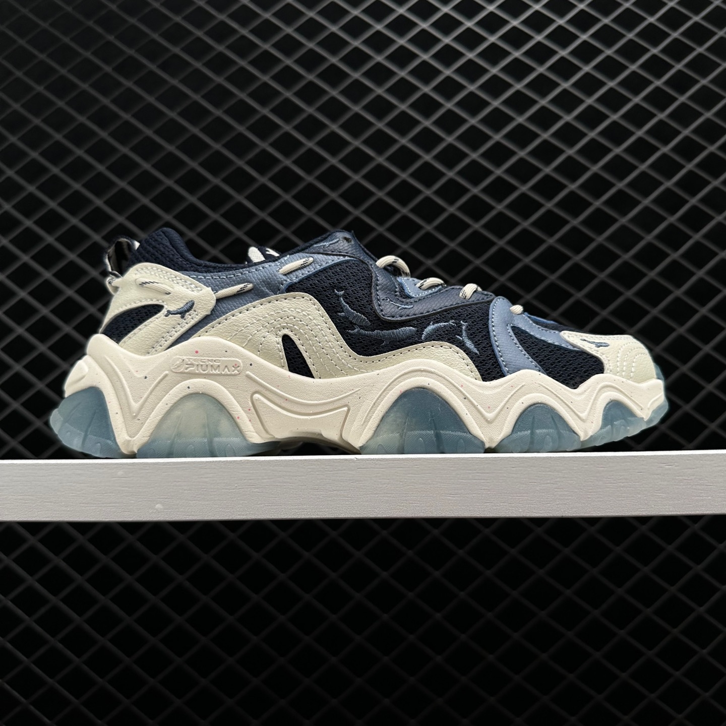 FILA Fluid 4 White Blue F12M242132FWD - Latest Athletic Sneakers | Free Shipping