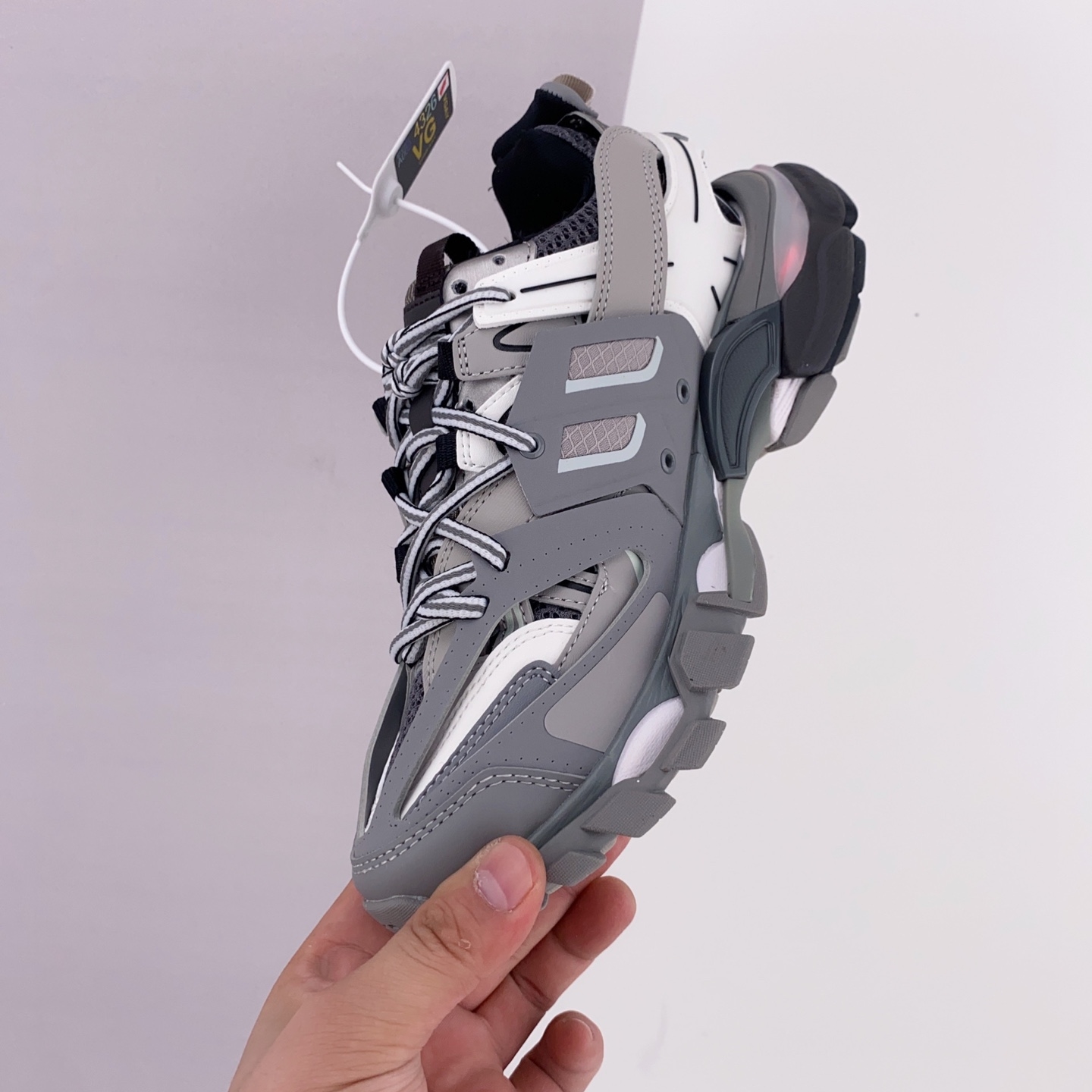 Balenciaga Track Grey White | Sleek and Stylish Footwear Online