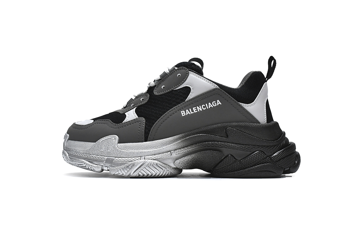 Balenciaga Triple S Graded Grey 536737 W2FA1 9108 - Iconic Sneakers for a Fashion-Forward Look