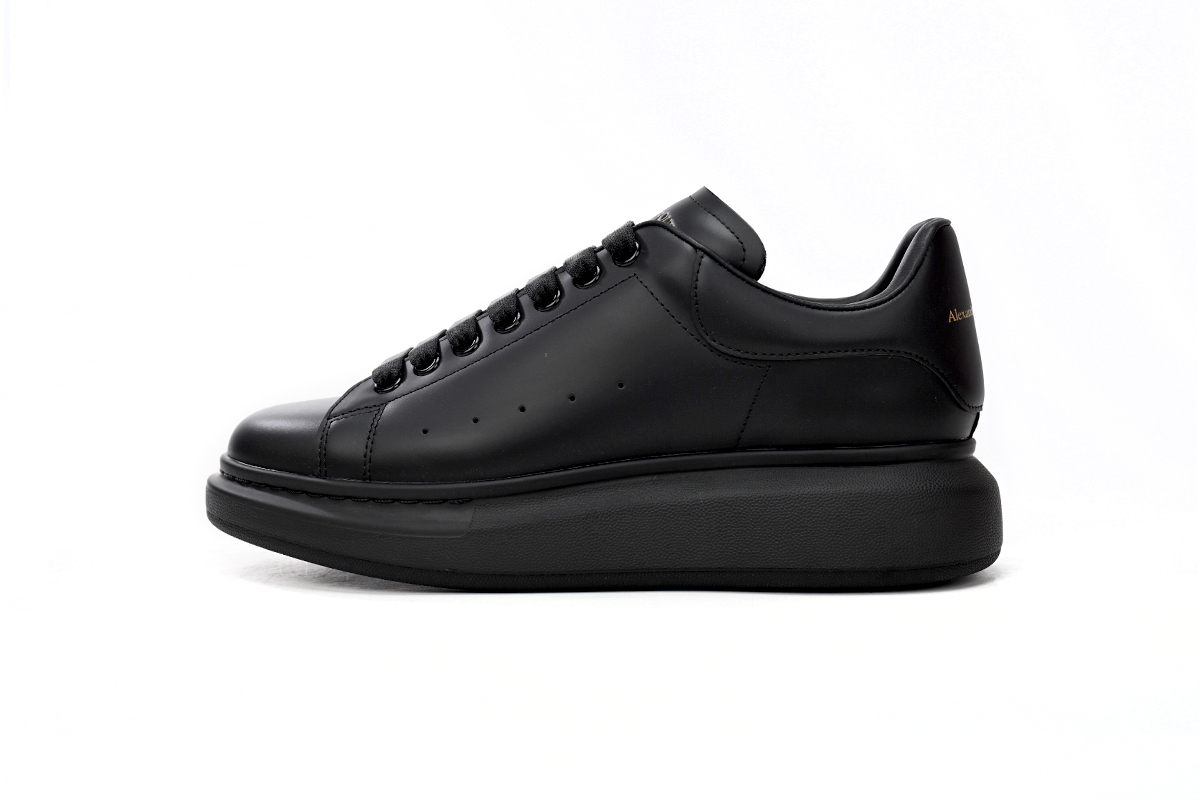 Alexander McQueen Oversized Sneaker All Black 553761 WHGP0