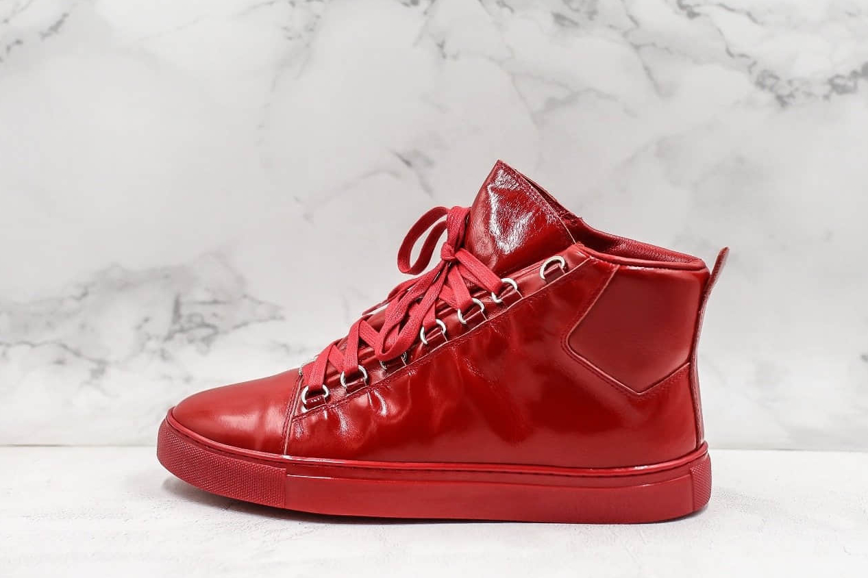 Balenciaga Area High Red 412381WAY406212 - Iconic Design with Bold Red Color