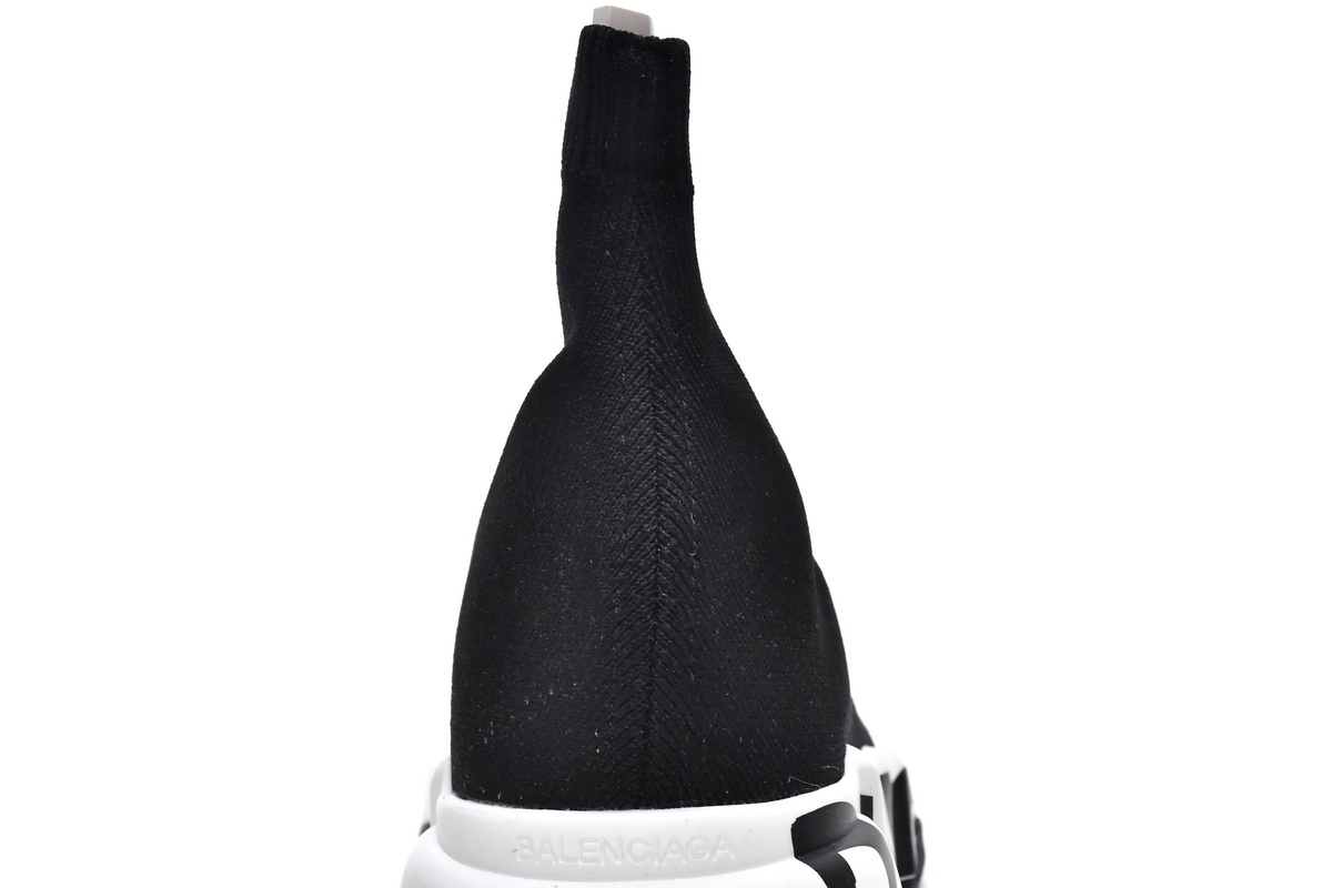 Balenciaga Speed Trainer 'Graffiti - Black White' 605972 W05GE 1015 - Stylish and Dynamic Footwear