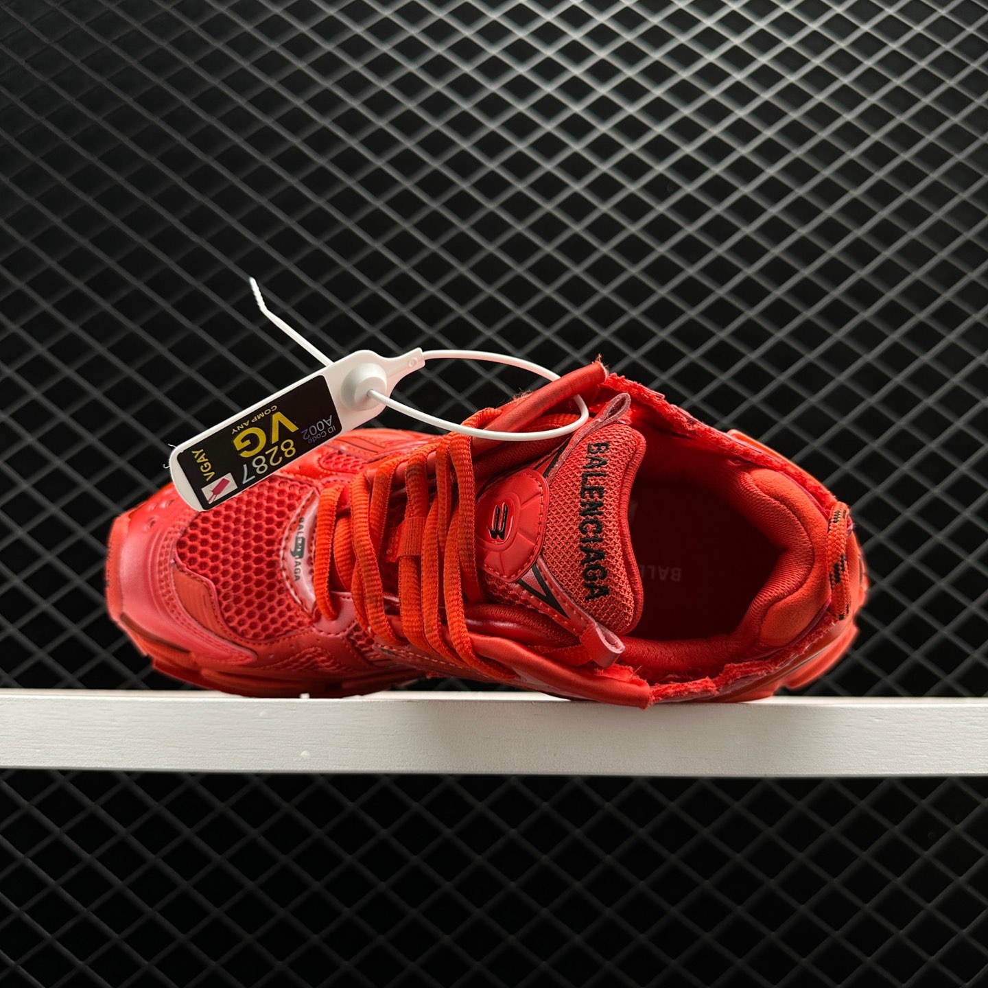 Balenciaga Runner Red 677403W3RB16000 - Stylish and High-Quality Footwear