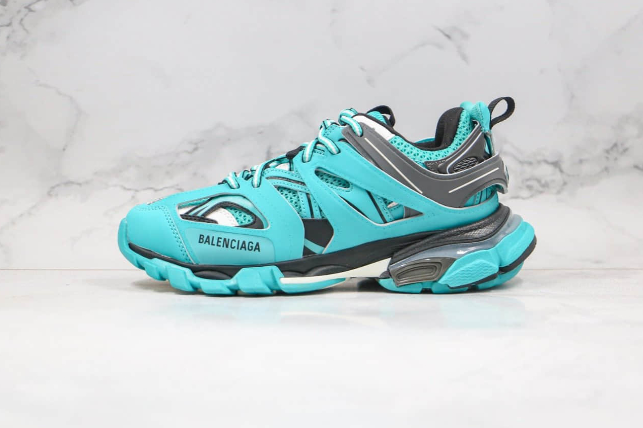 Balenciaga Track Sneaker 'Emerald Blue' - Shop the Latest 542023 W2LA1 4008