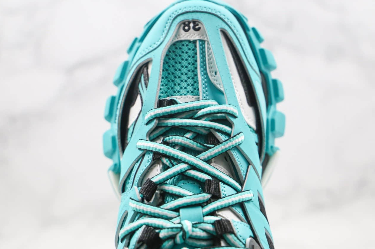 Balenciaga Track Sneaker 'Emerald Blue' - Shop the Latest 542023 W2LA1 4008