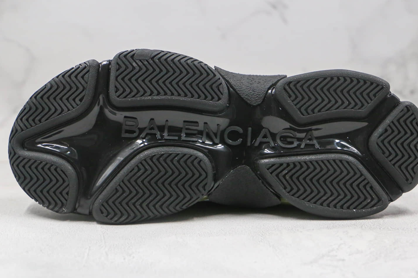 Balenciaga Triple S Sneaker 'Black Khaki' - Premium Designer Footwear