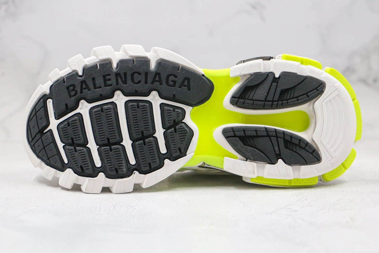 Balenciaga Track.2 White Fluo Yellow Trainer - Shop Now!