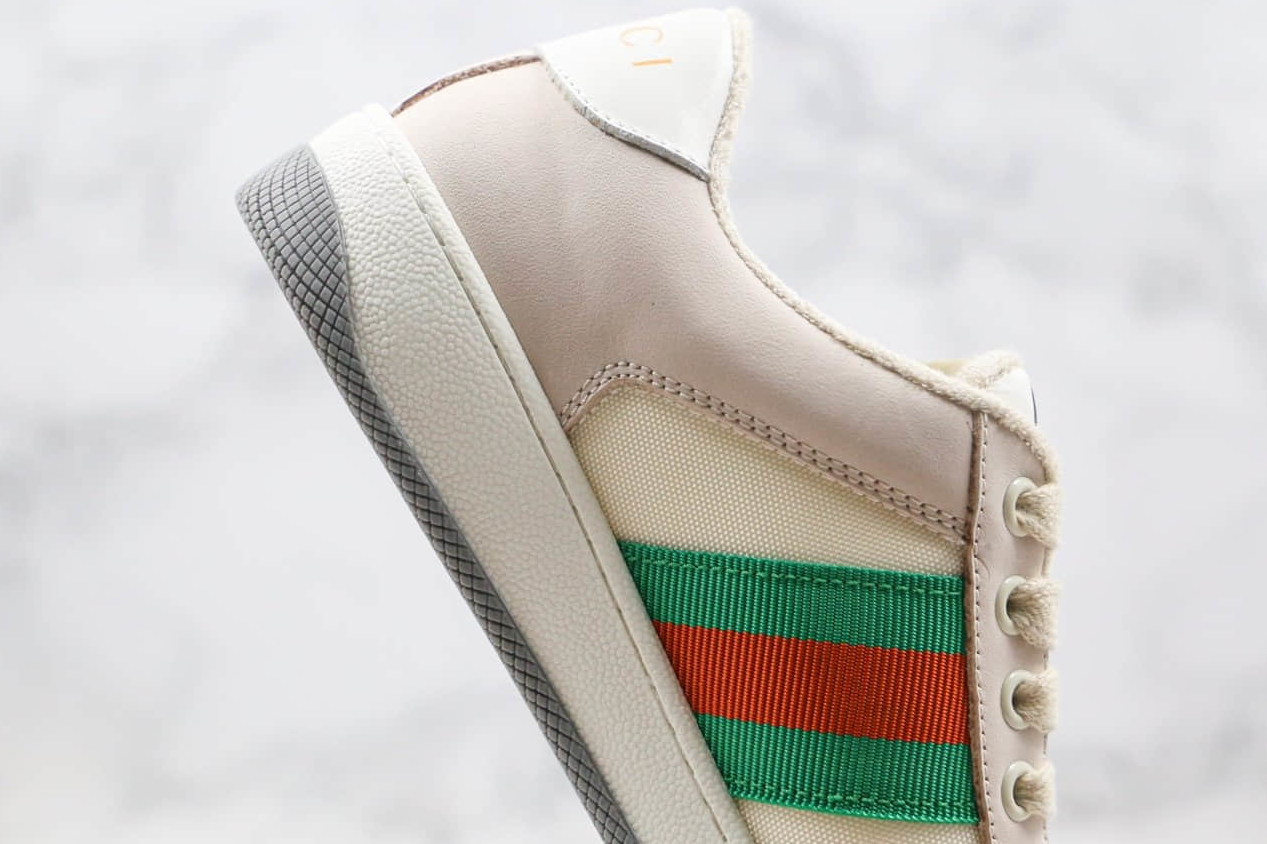 Gucci Screener 'Green Orange' 577684-9PYQ0-9116: Stylish Footwear with Vibrant Appeal Gucci Screener 'Green Orange' 577684-9PYQ0-9116: Stylish Footwear with Vibrant Appeal