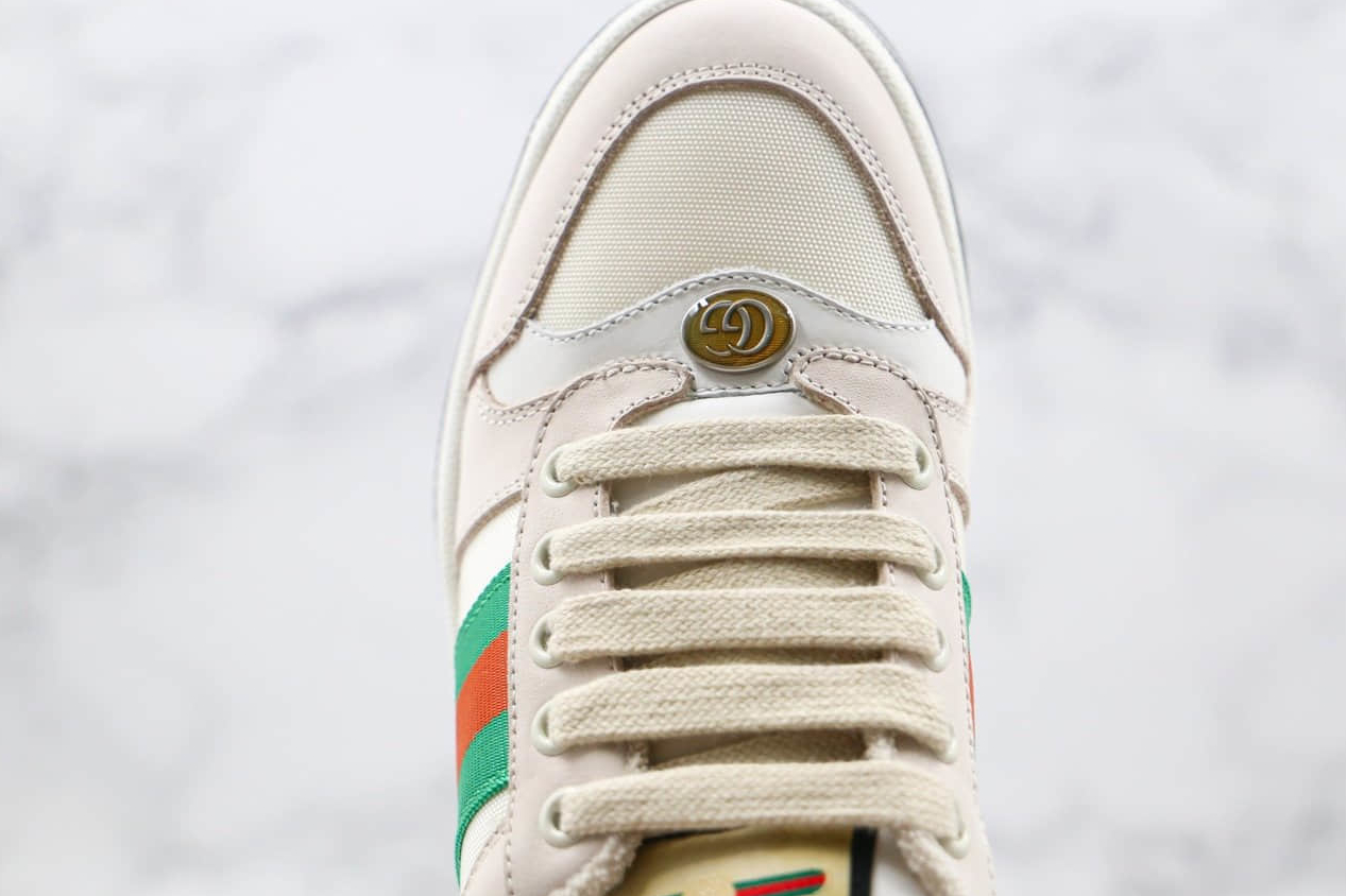 Gucci Screener 'Green Orange' 577684-9PYQ0-9116: Stylish Footwear with Vibrant Appeal Gucci Screener 'Green Orange' 577684-9PYQ0-9116: Stylish Footwear with Vibrant Appeal