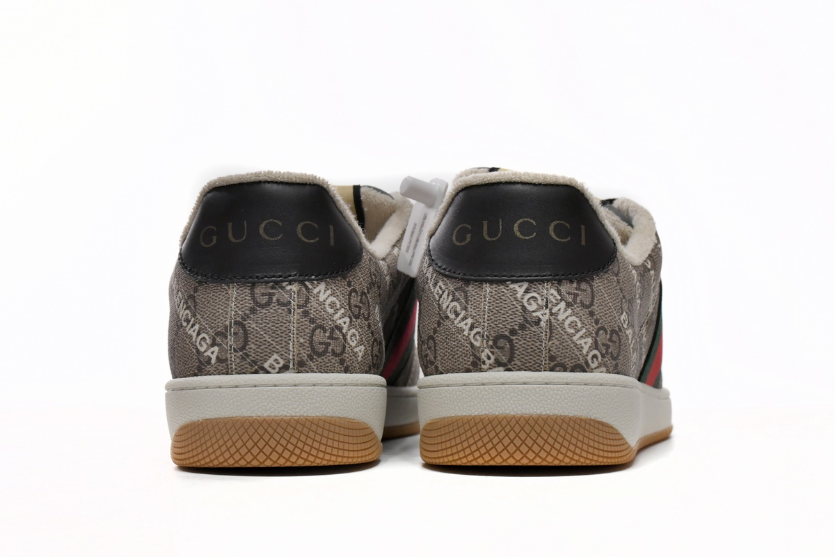 Cocosneakers Balenciaga x Gucci Screener GG Black Red 674530 9SFR8 - Limited Edition Sneakers Cocosneakers Balenciaga x Gucci Screener GG Black Red 674530 9SFR8 - Limited Edition Sneakers