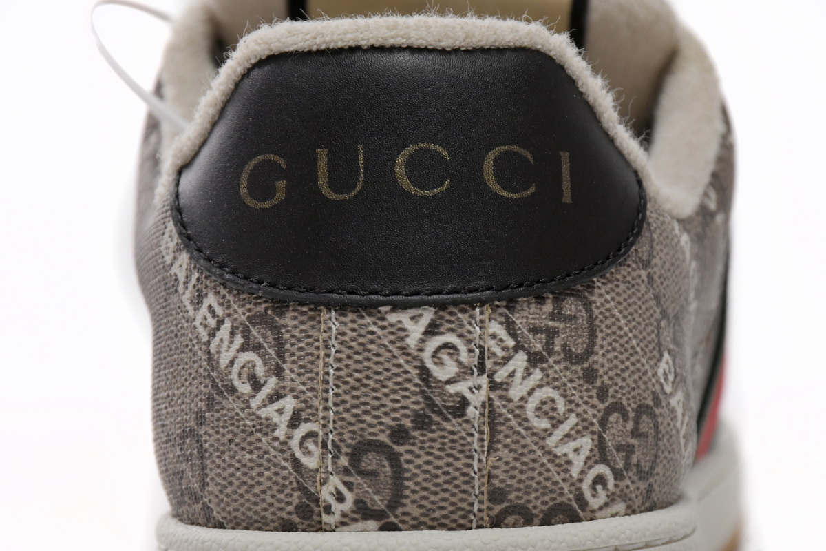 Cocosneakers Balenciaga x Gucci Screener GG Black Red 674530 9SFR8 - Limited Edition Sneakers Cocosneakers Balenciaga x Gucci Screener GG Black Red 674530 9SFR8 - Limited Edition Sneakers