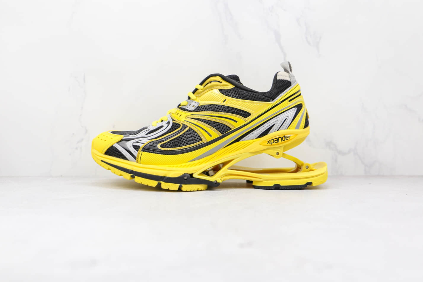 Balenciaga X-Pander Yellow Black Sports Shoes 653871W2RA37012 - High-Performance Athletic Footwear