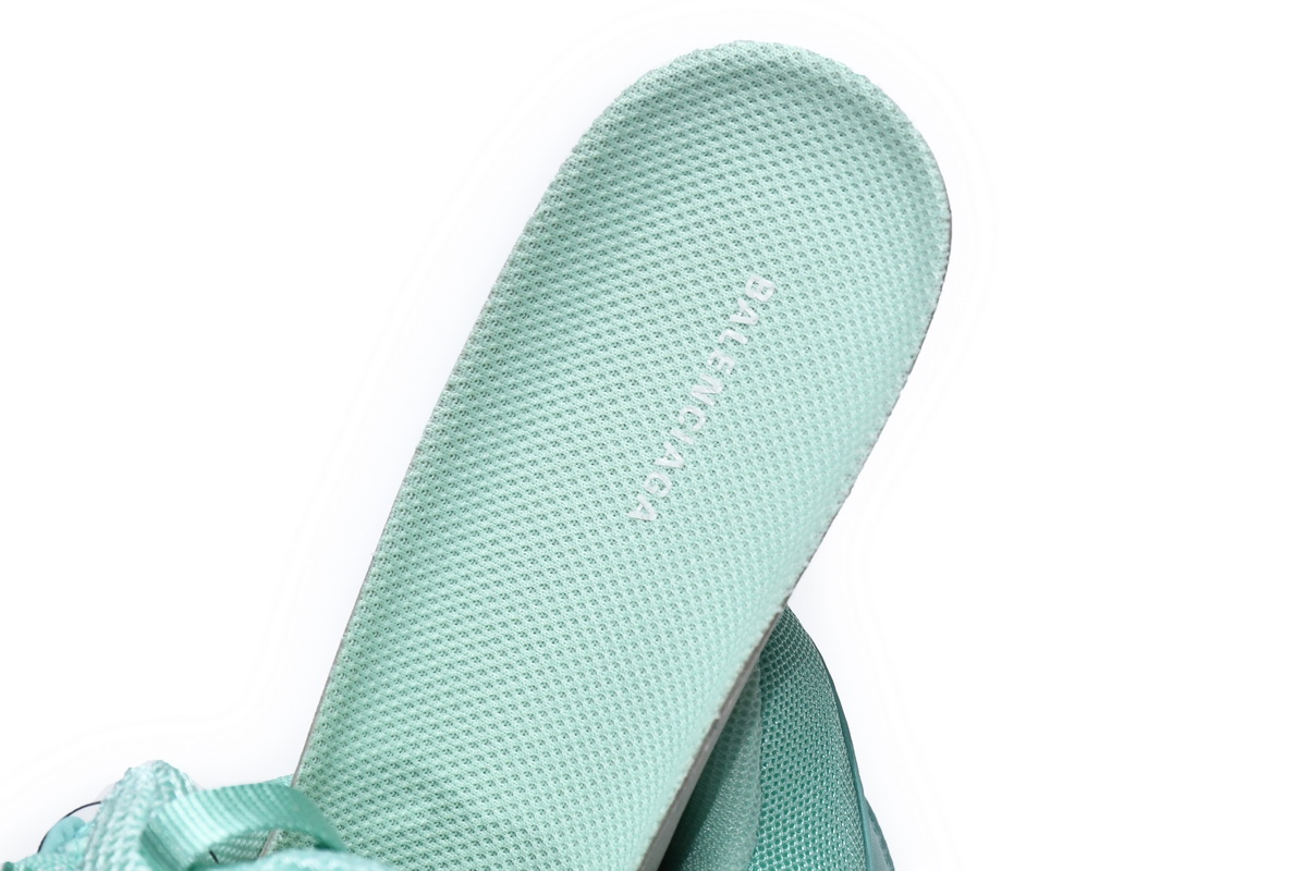 Balenciaga Triple S 'Clear Sole - Mint' 544351 W2GA1 Sneaker - Limited Edition