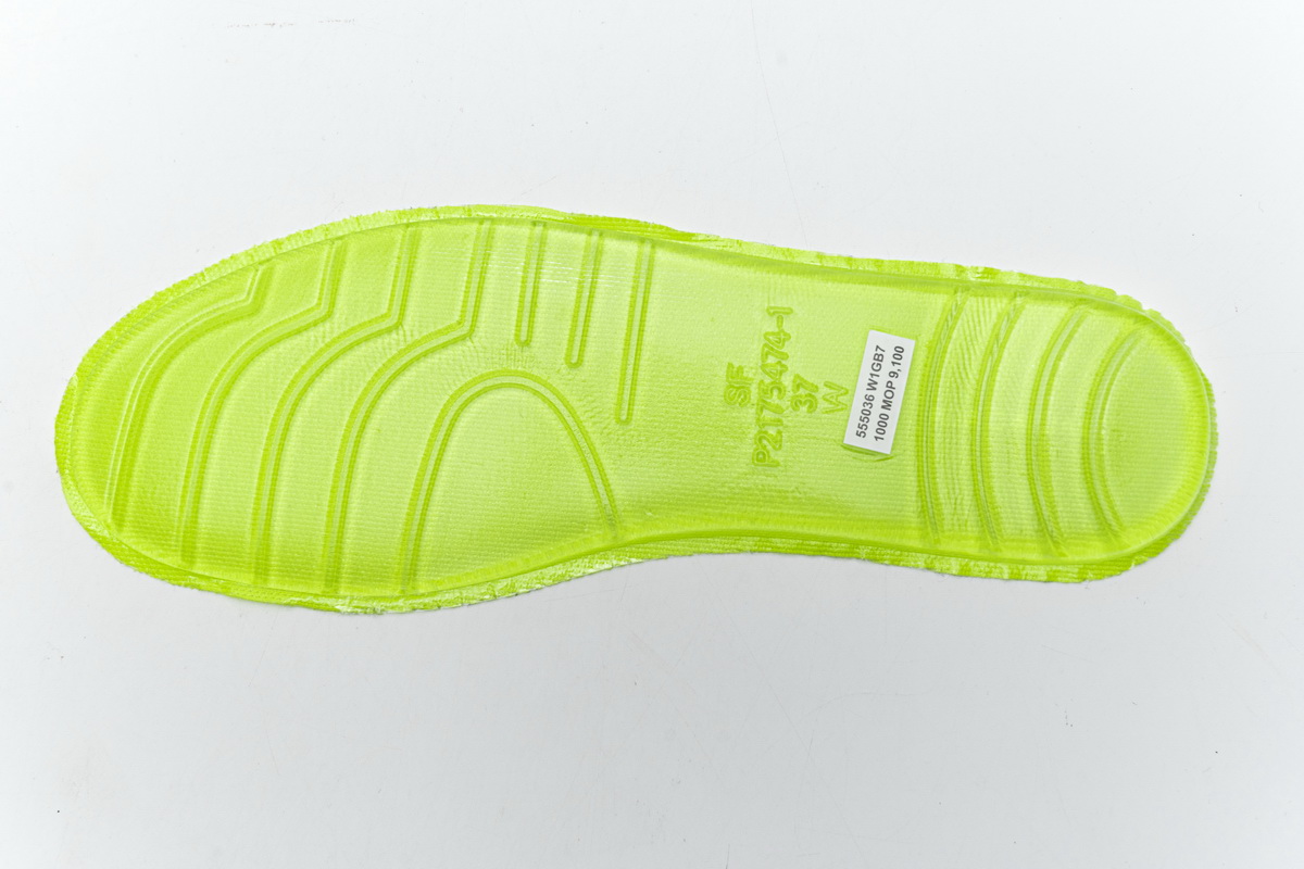 Balenciaga Tess S.Fluorescent Yellow 542436 W1GB7 2014 - Limited Edition Stylish Sneakers