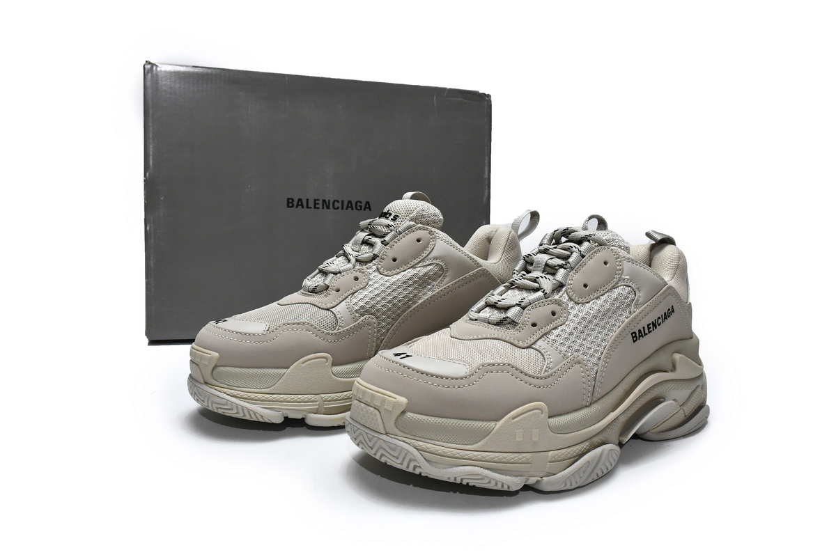 Balenciaga Triple S Rice Ash 534737 W2FW1 9700 | Shop Now! Balenciaga Triple S Rice Ash 534737 W2FW1 9700 | Shop Now!