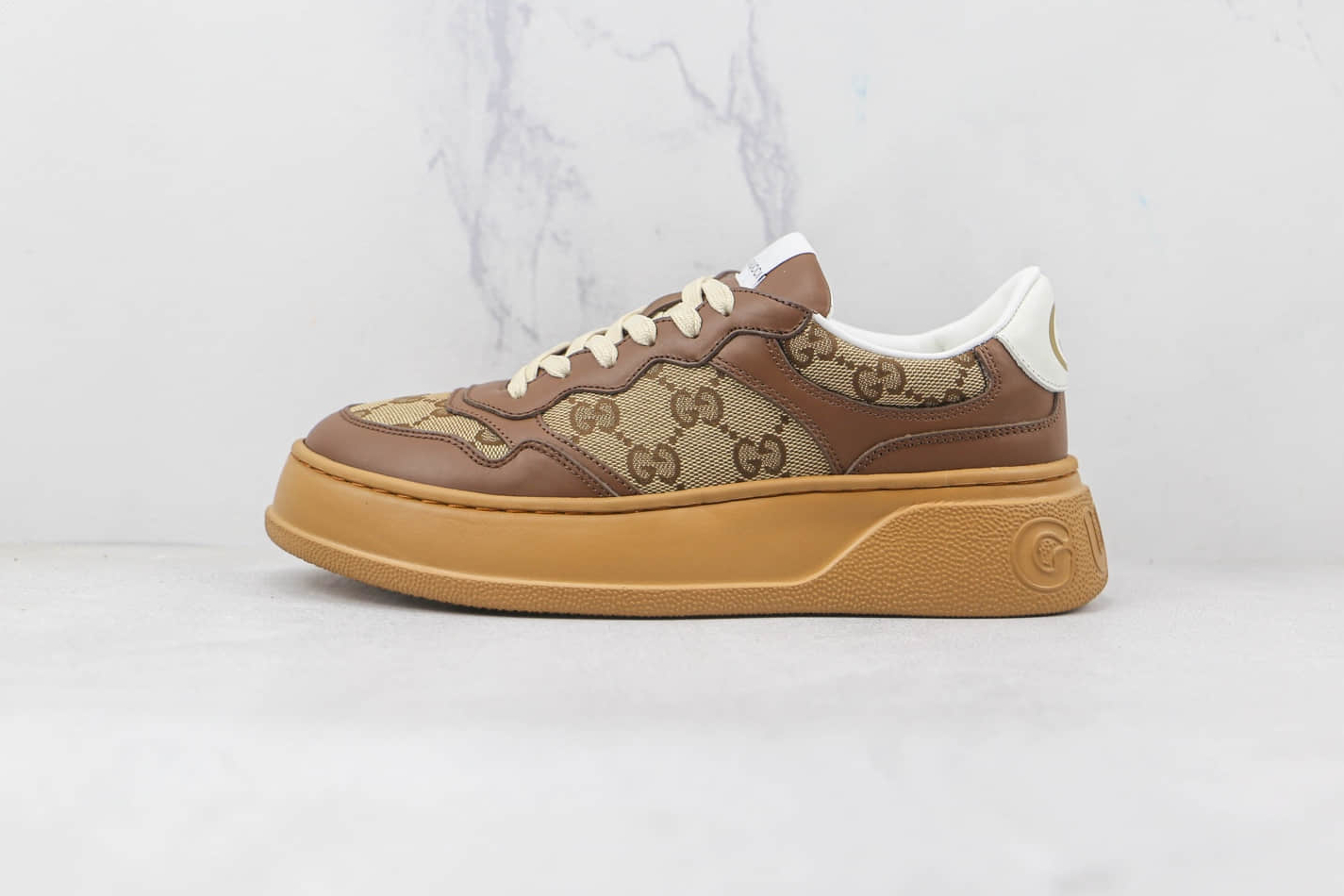 Gucci GG Sneaker 'Beige' 676092 UPG20 2866 - Stylish and Comfortable Footwear