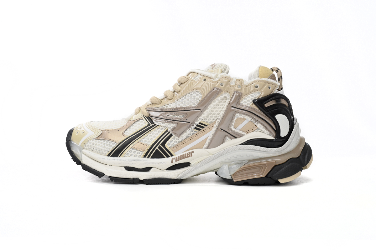 Balenciaga Runner Sneaker Beige 677403 W3RB3 9891 - Top Stylish Footwear for a Modern Look