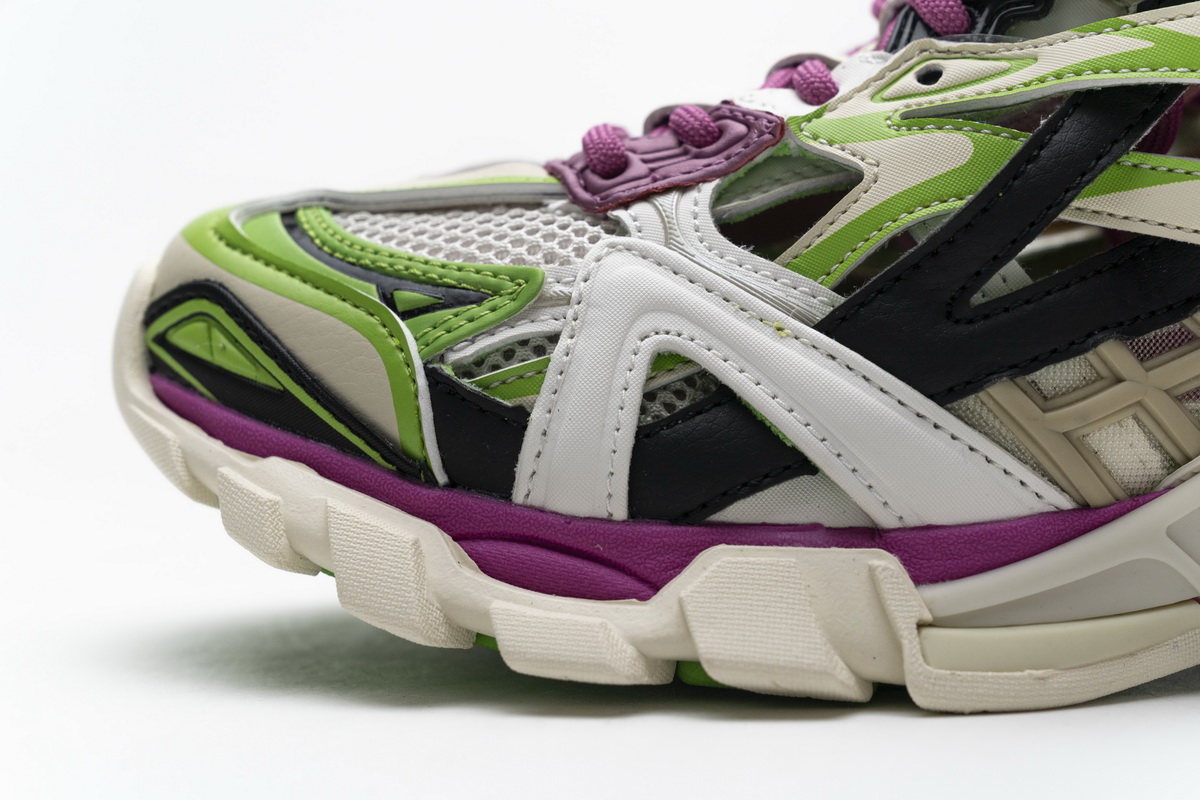 Balenciaga Track.2 Trainer 'Pink Green' 568615 W2GN3 9199 - Stylish and Trendy Women's Sneakers