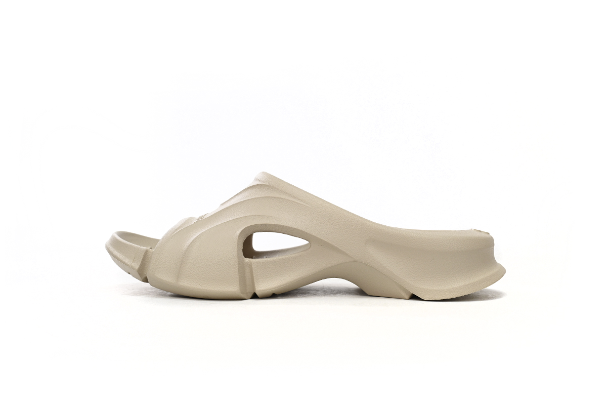 Coco Shoes Balenciaga Mold Slide Sandal Beige 653874W3CE29300 - Stylish and Comfortable Women's Sandals
