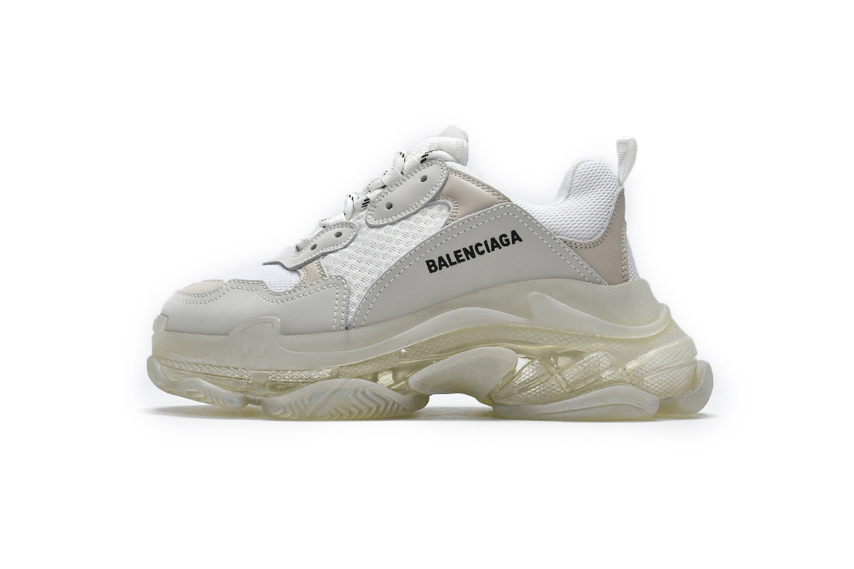 Balenciaga Triple S Daddy Shoes White 544351 W09E1 9000 - Supreme Comfort & Refined Style