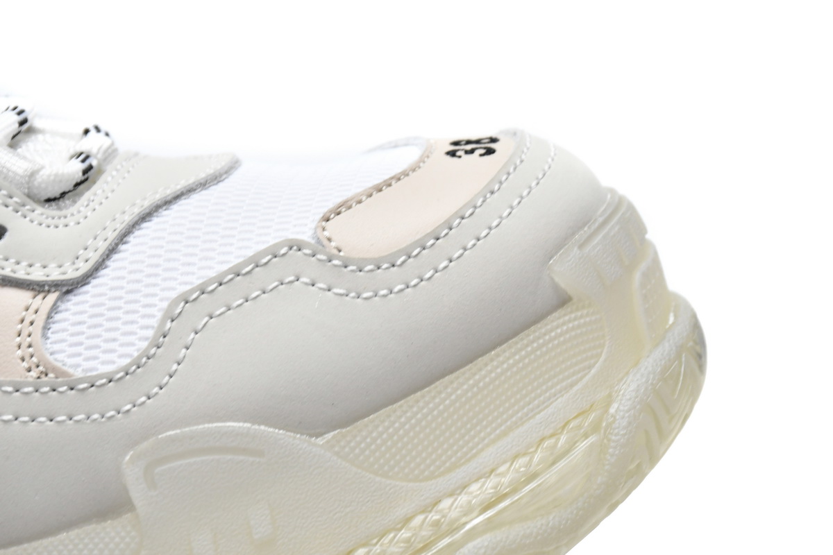 Balenciaga Triple S Daddy Shoes White 544351 W09E1 9000 - Supreme Comfort & Refined Style