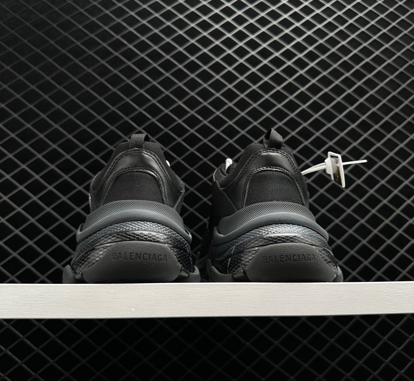 Balenciaga Triple S Clear Sole Black 541624 W09O1 1000 - Stylish, High-Quality Footwear