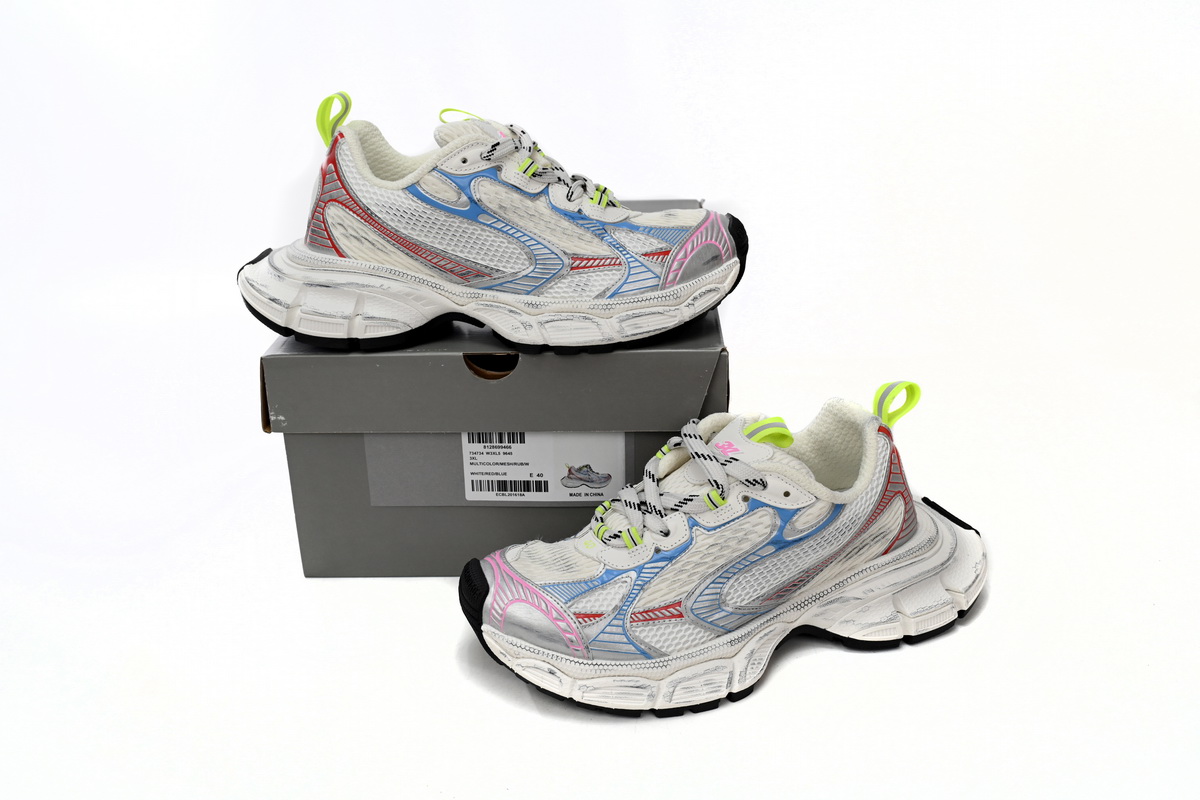 Balenciaga 3XL White Multicolor 734734 W3XL5 9645 | Limited Edition