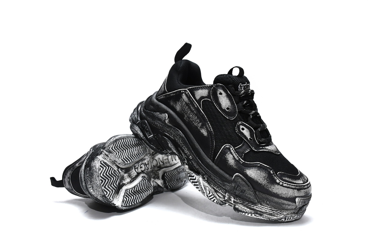 Balenciaga Triple S Faded Black Sneaker - 524039 WN3 1000 | Shop Now! Balenciaga Triple S Faded Black Sneaker - 524039 WN3 1000 | Shop Now!