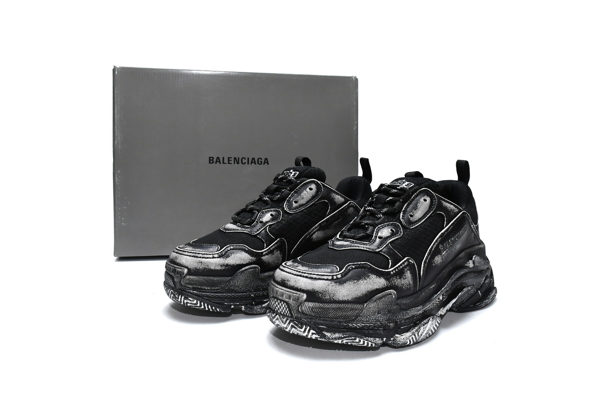 Balenciaga Triple S Faded Black Sneaker - 524039 WN3 1000 | Shop Now! Balenciaga Triple S Faded Black Sneaker - 524039 WN3 1000 | Shop Now!