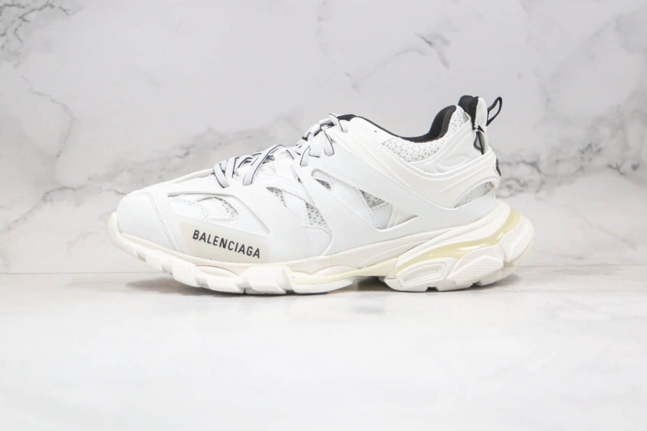 Balenciaga Track White Black 542436W3AC19010 - Stylish and Versatile Footwear