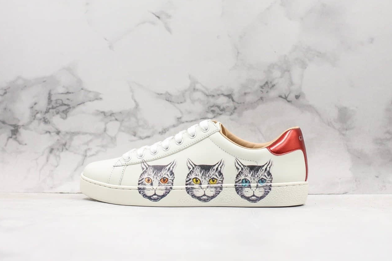 Gucci Ace 'Mystic Cat' 577147-A38V0-9090 - Exquisite Designer Sneakers for Iconic Style