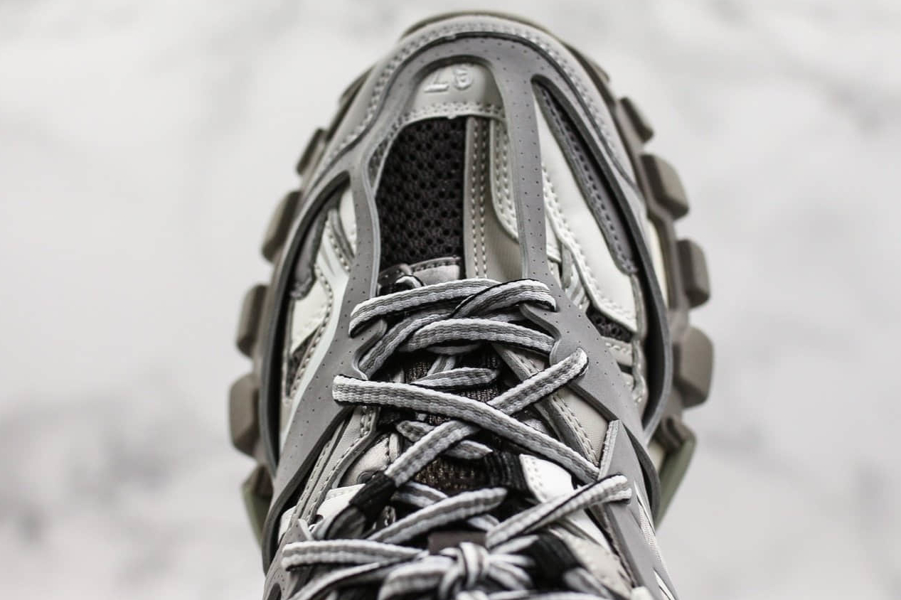 Balenciaga Track Sneaker Grey White 542023W1GB71214 - Stylish and Modern Footwear