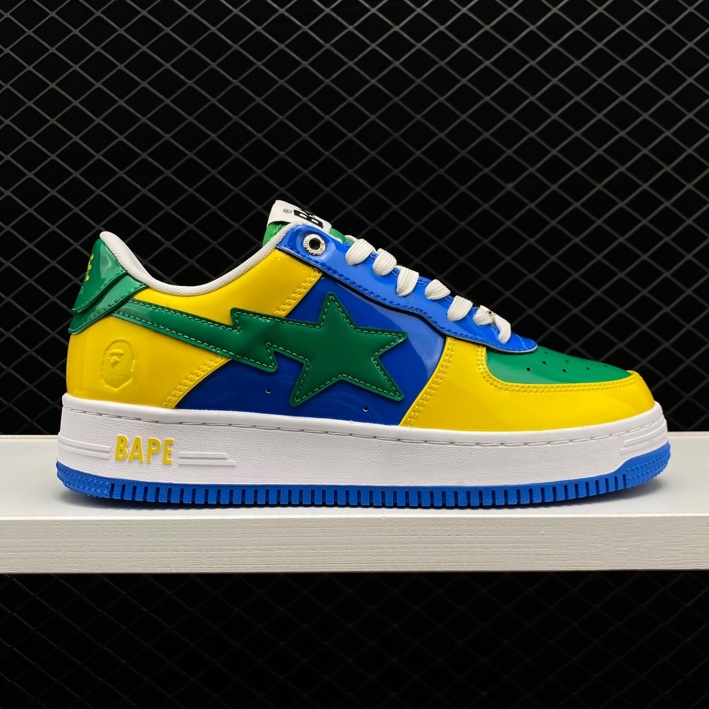 A Bathing Ape Bape Sta: Blue Yellow Green White - Shop Now!