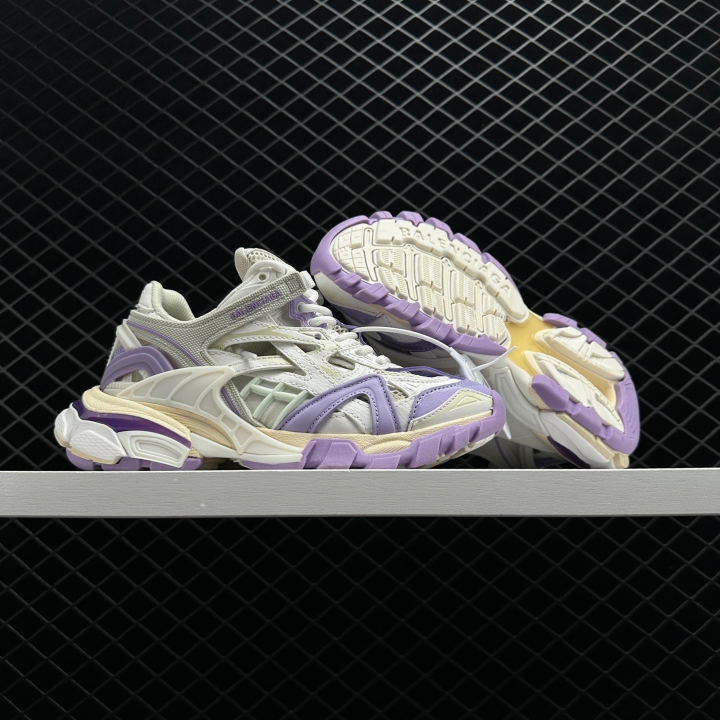 Balenciaga Track.2 Purple White - Women's Sneakers | 568615W3AE25711