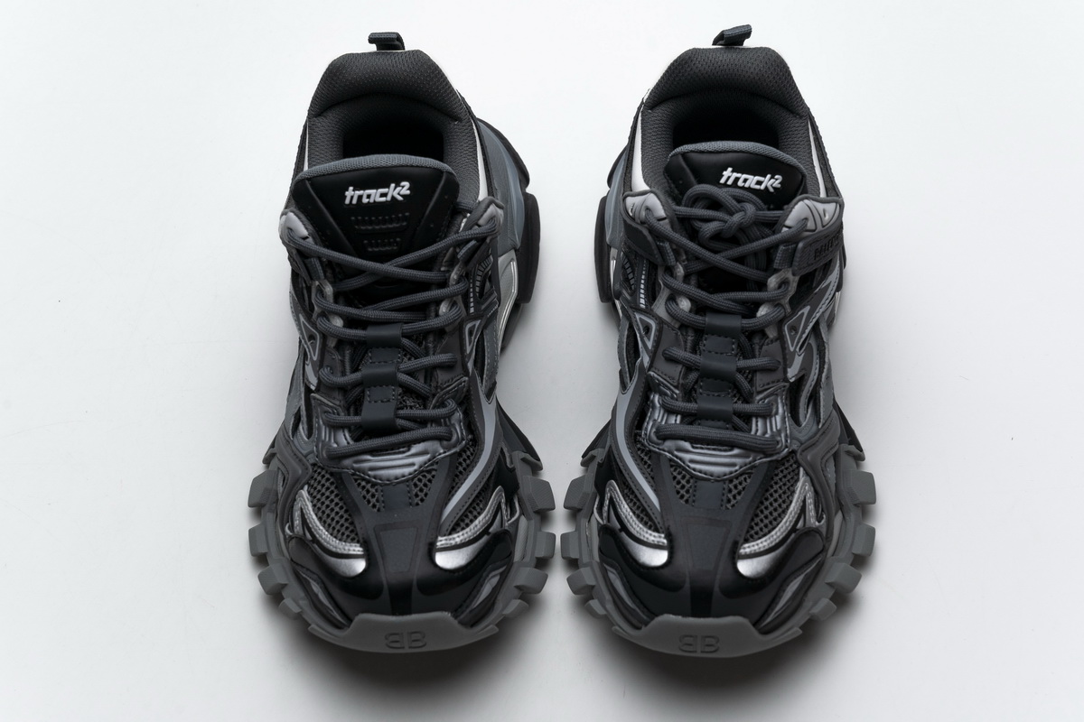 Balenciaga Track 2 Sneaker Medium Grey 570391 W2GN3 1285 - Stylish and Comfortable Footwear