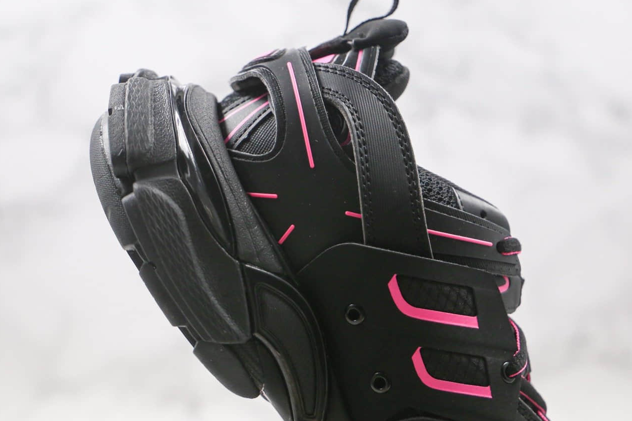 Balenciaga Track Sneaker Black Neon Pink | Stylish & Comfortable Shoes