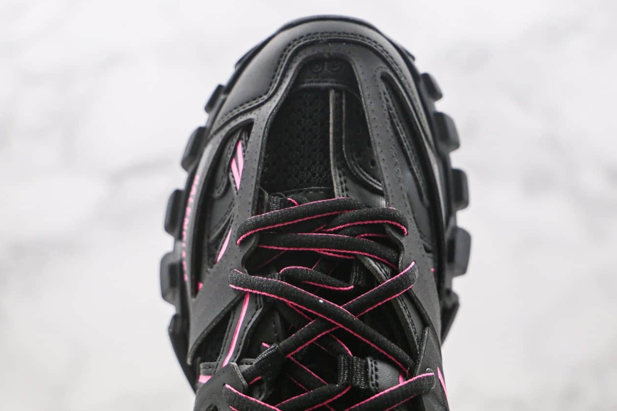 Balenciaga Track Sneaker Black Neon Pink | Stylish & Comfortable Shoes