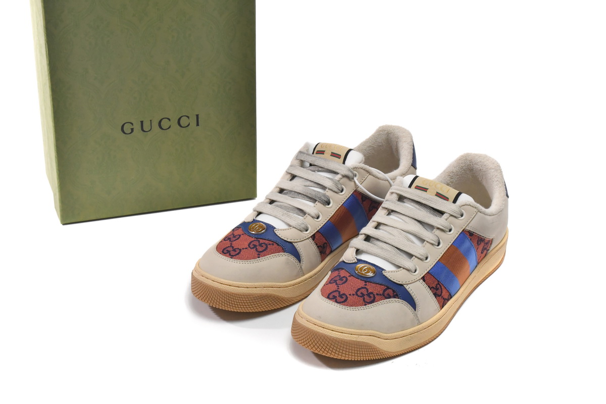 Gucci Screener GG 546551 9SFR0 7091 - Authentic Luxury Sneakers