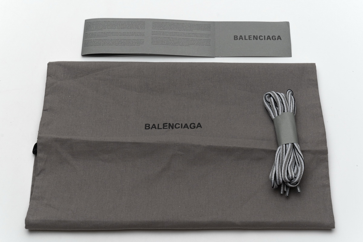 Balenciaga Tess S.White Grey Orange 542435 W1GB7 2018 - Trendy Styling with a Pop of Color!