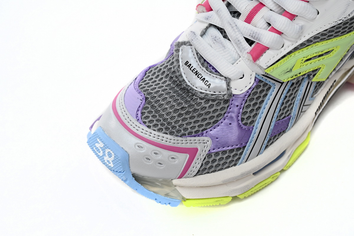 Balenciaga Runner Sneaker Fluo Yellow 677402 W3RH5 0308 - Premium Footwear for Fashion Enthusiasts