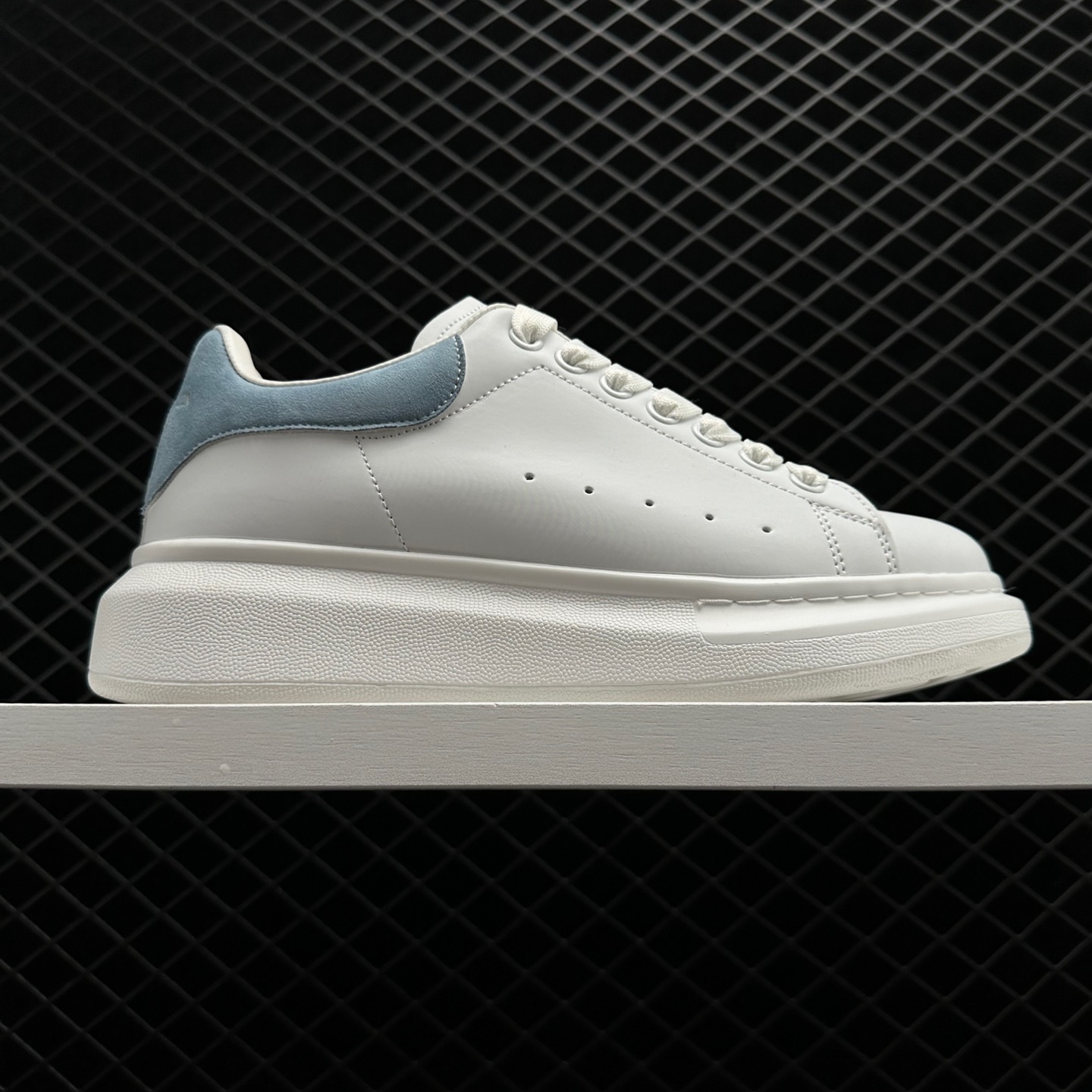 Alexander McQueen Oversized White Grey Blue 553770WHGP79412 - Shop the Latest Collection