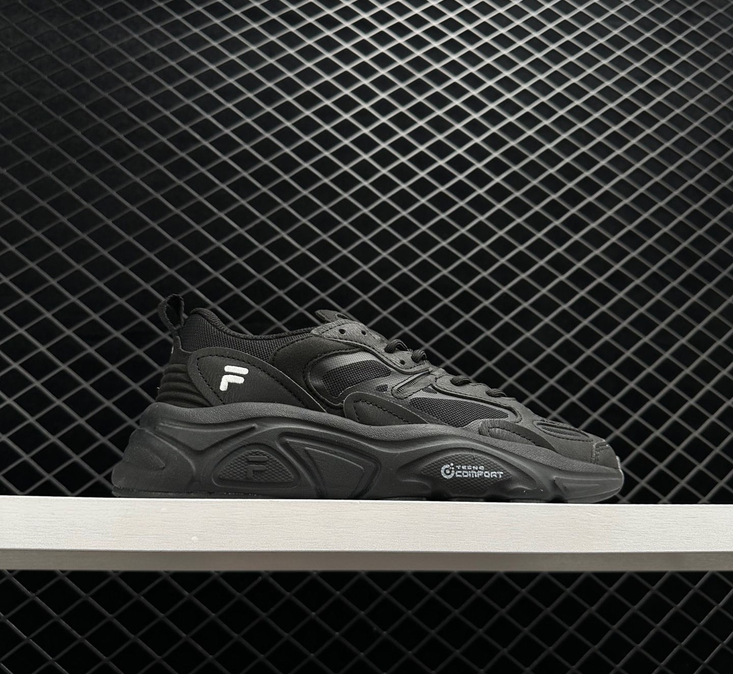 FILA Mars 2 Low-top Running Shoes Black | Lightweight & Stylish