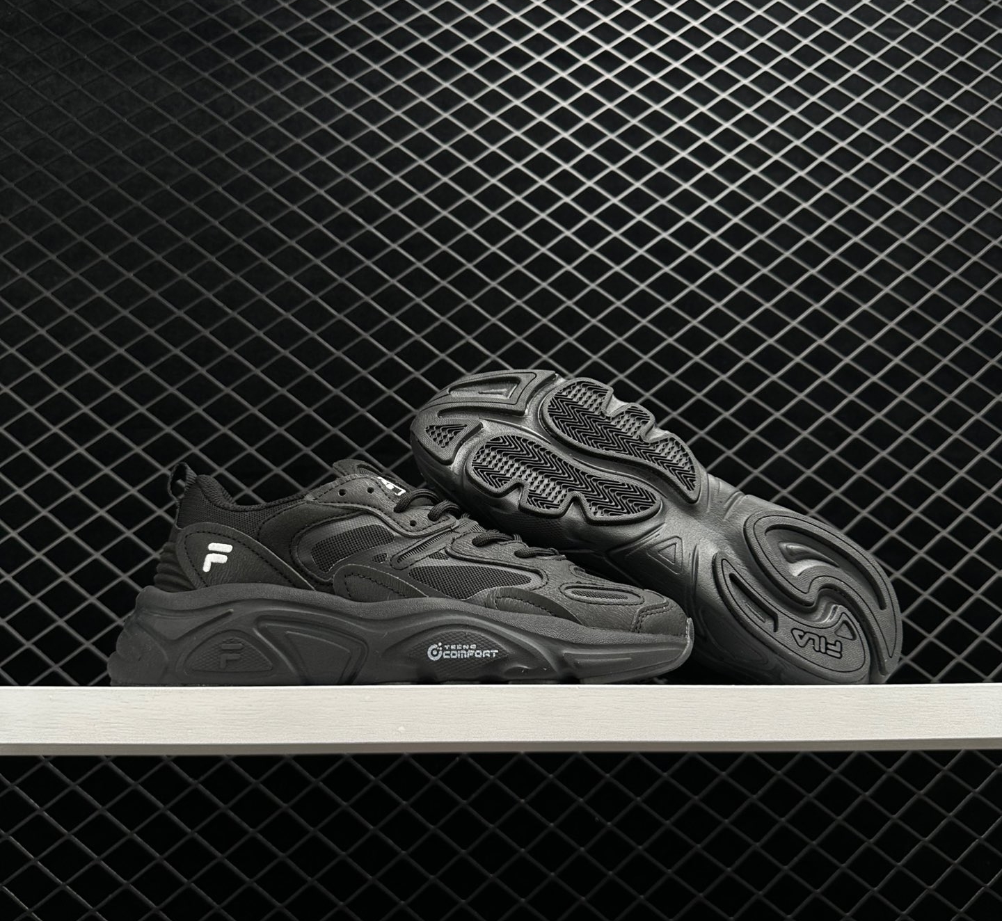 FILA Mars 2 Low-top Running Shoes Black | Lightweight & Stylish FILA Mars 2 Low-top Running Shoes Black | Lightweight & Stylish