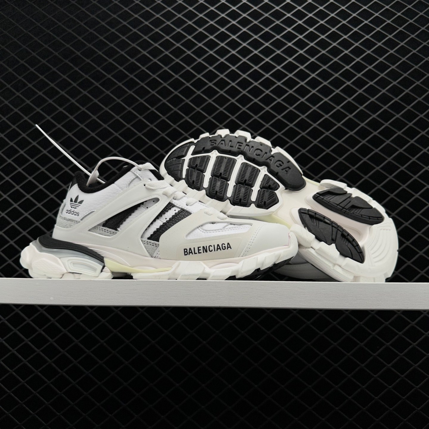 Balenciaga Adidas Track Forum Low Top Sneakers White - Shop Now!