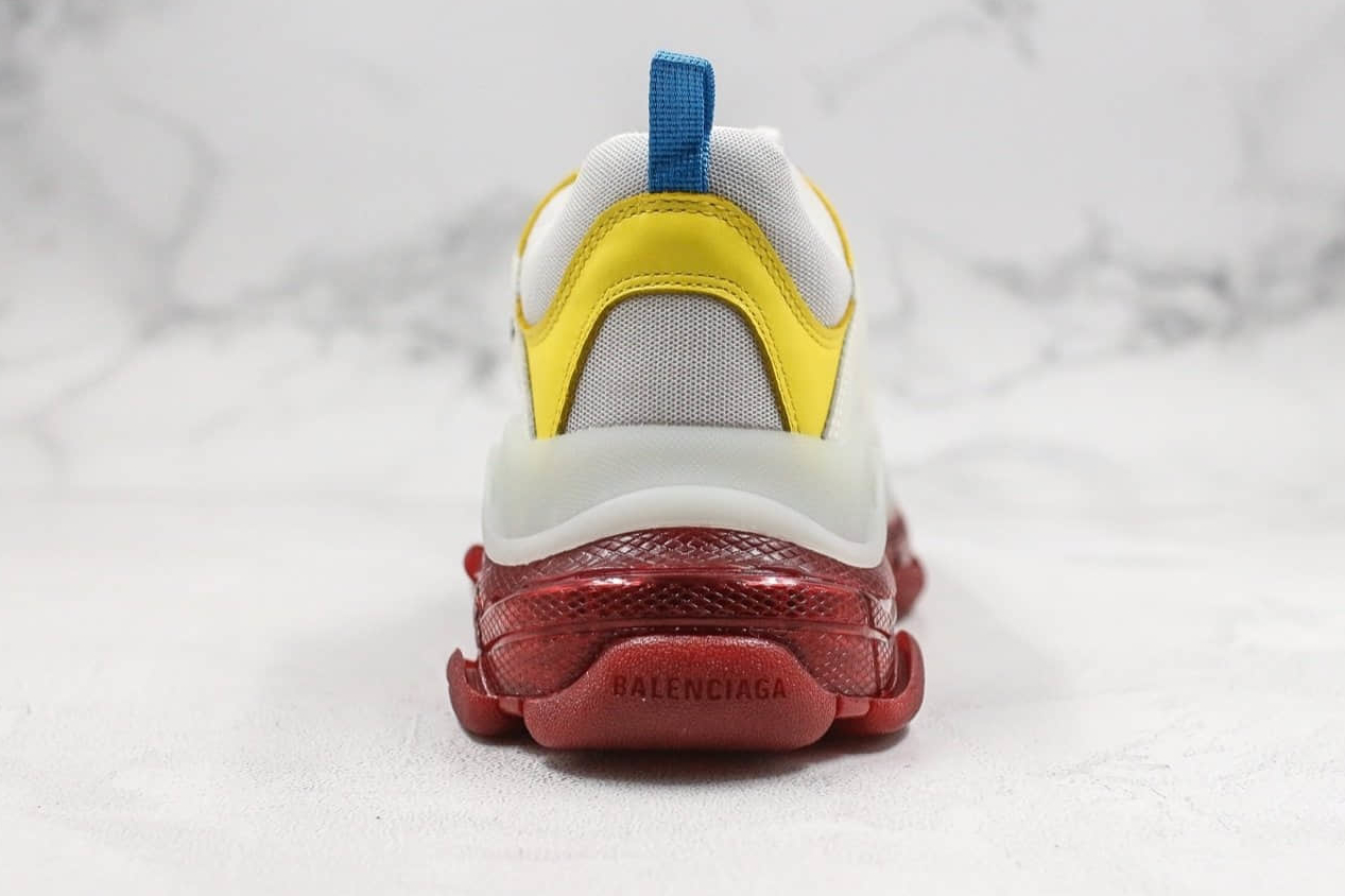 Shop the Trendy Balenciaga Triple S Red Yellow - Limited Stock Available!