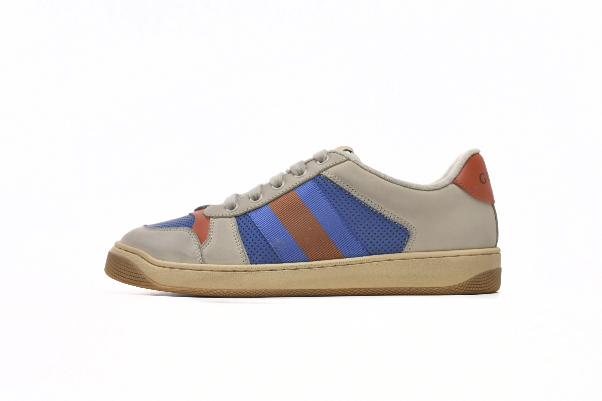 Gucci Screener 'Blue White' 546163 0Y120 9581 - Stylish Sneakers for Men